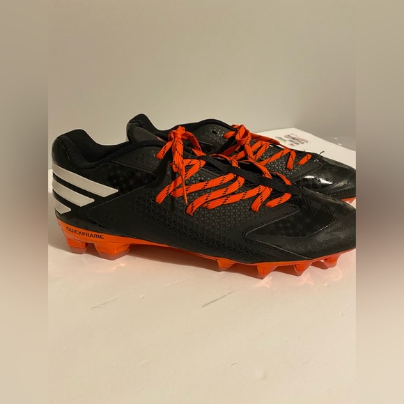 adidas Shoes Adidas Mens Football Cleat 3 Black Orange White